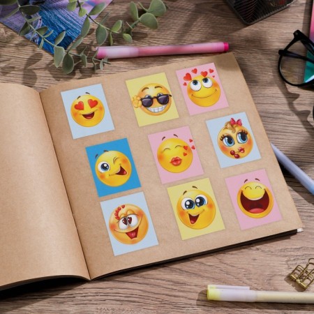 Stickers "Funny Smiley", 11 × 15.5 cm-2