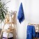 Tmachry double -sided Ethel "Comple" 50x90 cm, Blue, 100% cotton, 240 g/m2