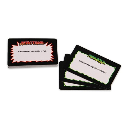 Card game for a fun company, alcohol "Battle under the degree" 18+-1