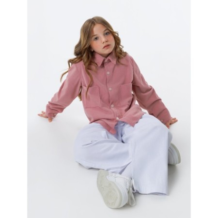 Shirt velvet nursery amababy Velvet, height 140 cm, pink color-9