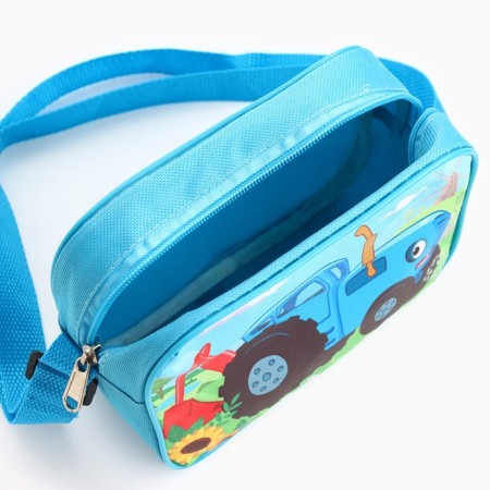 Children's handbag 19.5*14.5*7cm, Blue Tractor-6