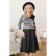 Women's dress, size 48, black color