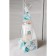 Gift package with a box, packaging, "tenderness", 12 x 12 x 40 cm