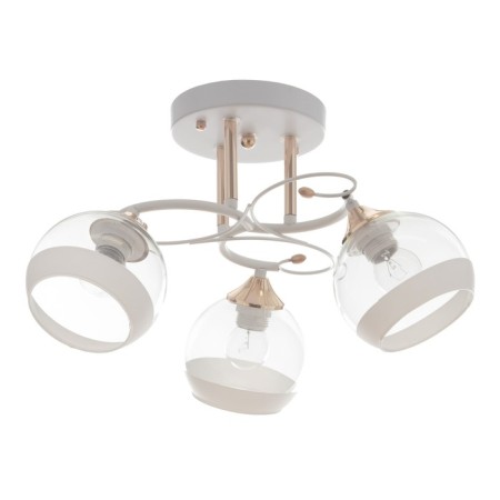 Anava chandelier 3KHE27 40W white 48x48x25.5 cm Bayerlux