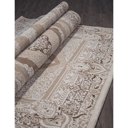 Rectangular carpet Karmen Hali Panama, size 156x230 cm, color Brown/Brown-2