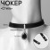 Choker "Style" drop, black color, 39.5 cm