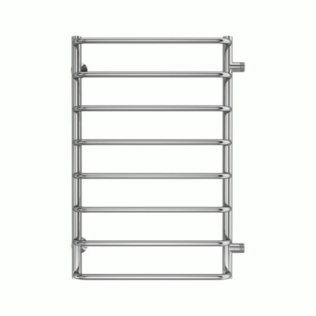 Water towel Terminus "Standard" P8, 500x800 mm, lateral connection, chromium