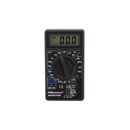 Multimeter Proconnect M830B 13-3011, 1x9 b, diode test