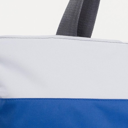 Bag beach on lightning, gray/blue/white color-3
