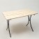 Garden table "Garden" 76 x 120 x 78 cm, base pipe 20 x 20 x 0.7 mm