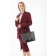 Bag Female Tout on the zipper David Jones, color gray color