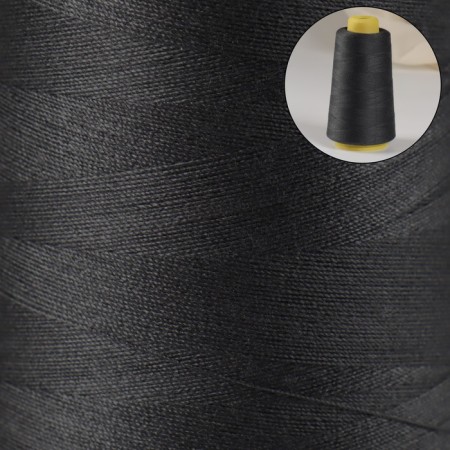 Threads 40/2, 3000 yard, dark gray color-1