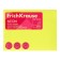 Block with a sticky edge paper 100x75 mm, Erichkrause "Neon", 100 sheets yellow