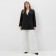 Jacket female double-breasted Mist Plus-Size, size 58, black color