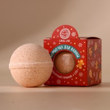 Bombochka for the bath New Year's Ural Lab, 120 g, aroma of gingerbread