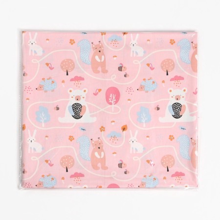 Satin fabric "Fairytale Forest" Sh.160 cm, 100% cotton, 160 g/m2-4