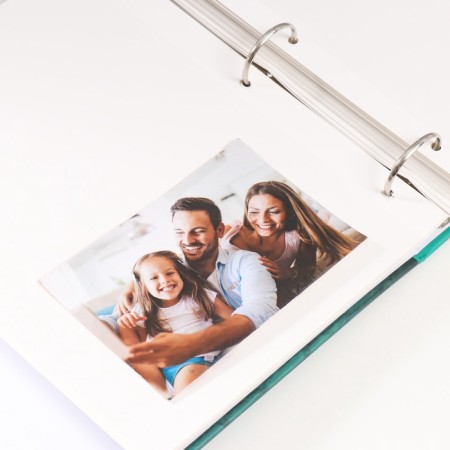 Photo album on 50 magnetic sheets 23x28 cm, on the rings "Castle"-5