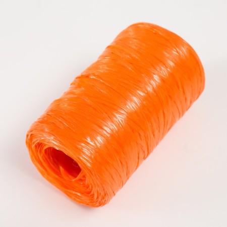 Gingerbread for manual knitting 100% polypropylene 200m/50g. (40-apelsin)-1