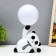 Panda table lamp LED 3W 3000k white 14x7x26 cm Risalux