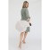 Dress with sleeves on an elastic band, size 42