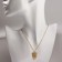 Owl of Owl Open -Wrike, white color in gold, 45 cm