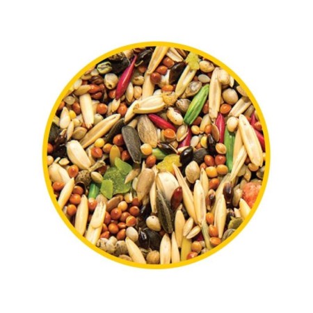 Triol food for wavy parrots, with vegetables, 450 g.-2