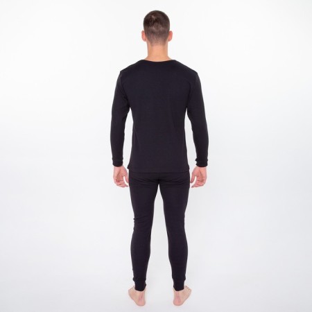 Thermal underwear (fufaika, pants) was formed, the color is black, size 52-7