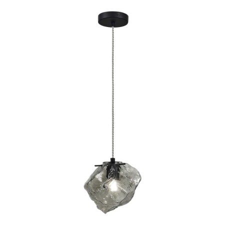 STL LUCE Sus. SL1175.403.01. Portici. 1x40 W, E14, 18x18x21 cm, black color