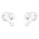 AcCESSTYLE TornAdo TWS headphones, wireless, vacuum, up to 6 hours, Type-C, white