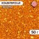 Confectionery sprinkling "color sugar", gold, 50 g
