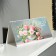 Desktop calendar, house with cursor "Flowers" 2025, 10.5 x 22 cm