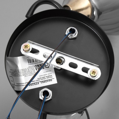 Roni chandelier 2he27 40w Black 50x20x23cm Bayerlux-8