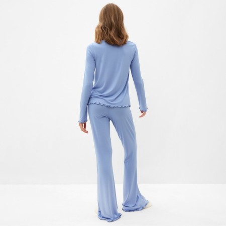 Kit (jumper, trousers) female minku, color of the blue river 44-5