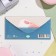 Envenue for money "5000 rubles" glitter, congruen, blue background, 17x8 cm