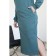 Female dress, size 50, turquoise color