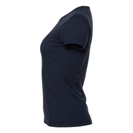 Female T-shirt, size 50, dark blue color-2