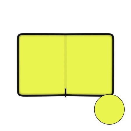 A5+notebook folder, erichkrause Matt Neon, plastic, on lightning, mix-1