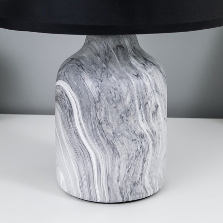 Table lamp 38041/1 E14 40W gray 20x20x34 cm Risalux-3