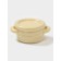 A baking pot “Sephir”, 250 ml, 15 × 10.5 × 6.3 cm, with handles, with a lid, ceramic, yellow