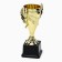 Cup 188 s, award figure, gold, plastic stand, 23.5 x 13 x 8 cm