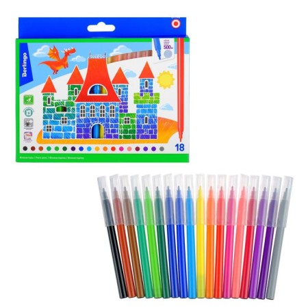Fleeters washed off 18 colors "castles", euro suspension