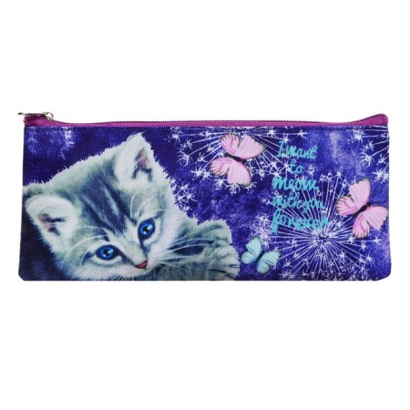 Penal soft, 1 department, 90 x 210 x 10 mm, flat, Attomex Cute Kitty, textiles 7024322-1