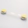 A set of locks for doors and boxes, universal, 17 cm., 2 pcs., Blue/white color, crumb I