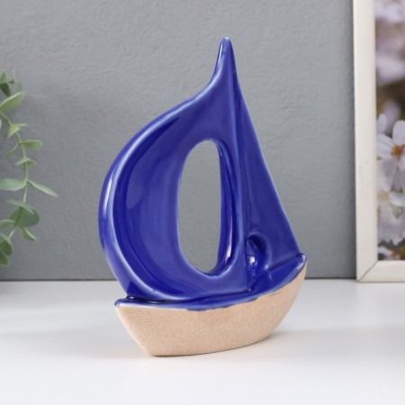 Souvenir Ceramics "Little Saussa" Sand-blue 15.6x5.6x16.7 cm-1