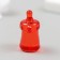Decor for creativity plastic "Bottle" transparent color set of 20 g 1.7x1.7x3.4 cm