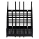 Capital, vertical, line, 4 compartments, black