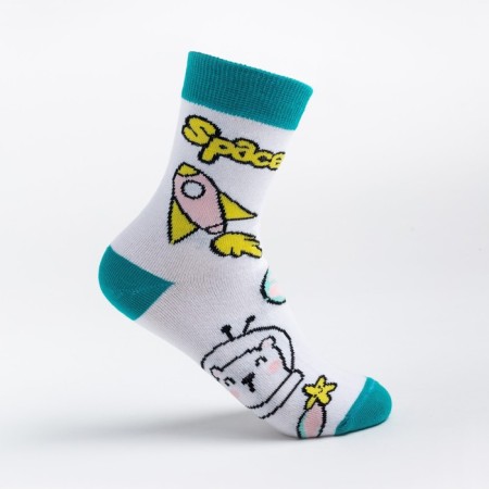 Nosk children, white color/space, size 18
