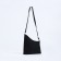 Bag Cross-Bodi with a zipper, black color