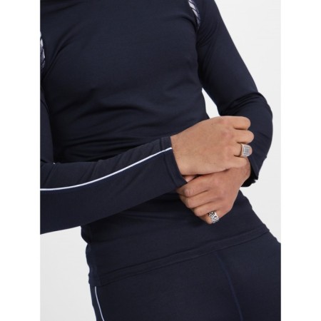 Male thermal underwear, size 50-52, dark blue color-2
