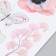 Sticker Plastic Interior color "Bird with butterflies and flowers" set 4 sheets 20x30 cm